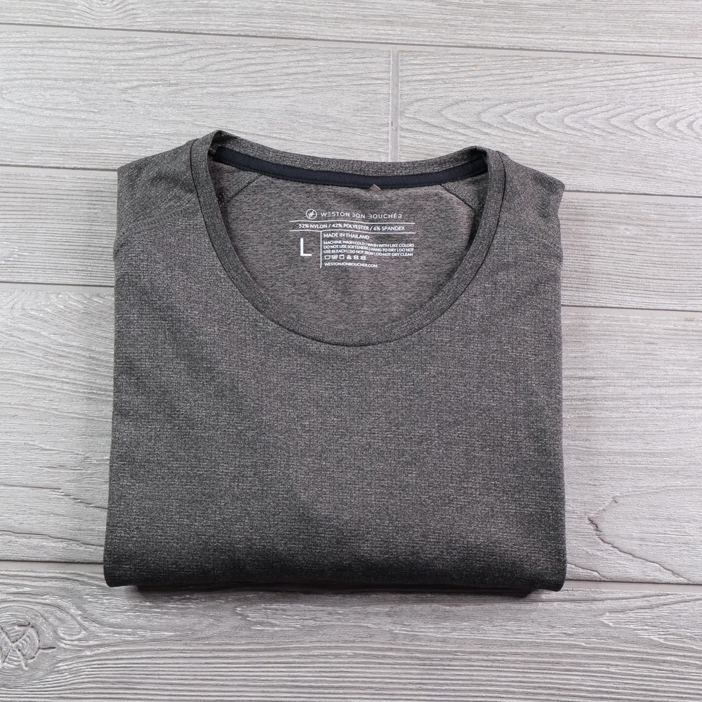 Weston Jon Boucher Apoc SS Slim Fit Training Tee Mens Size Large Gym Performance